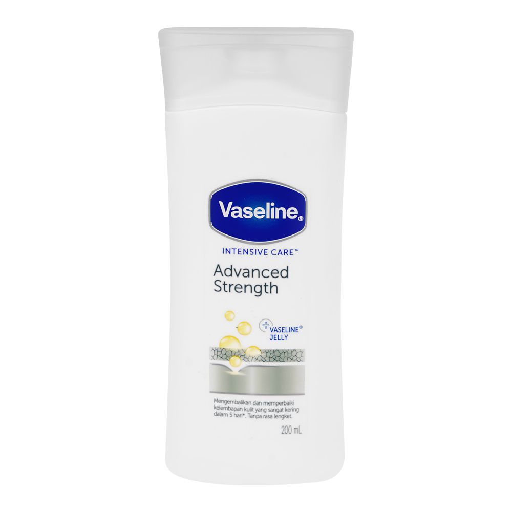 Vaseline Intensive Care Advanced Strength Body Lotion, 200ml -  Front View