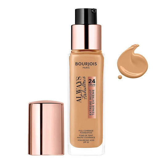 Bourjois Always Fabulous 24H Extreme Resist Full Coverage Foundation, 410 Golden Beige - Front View