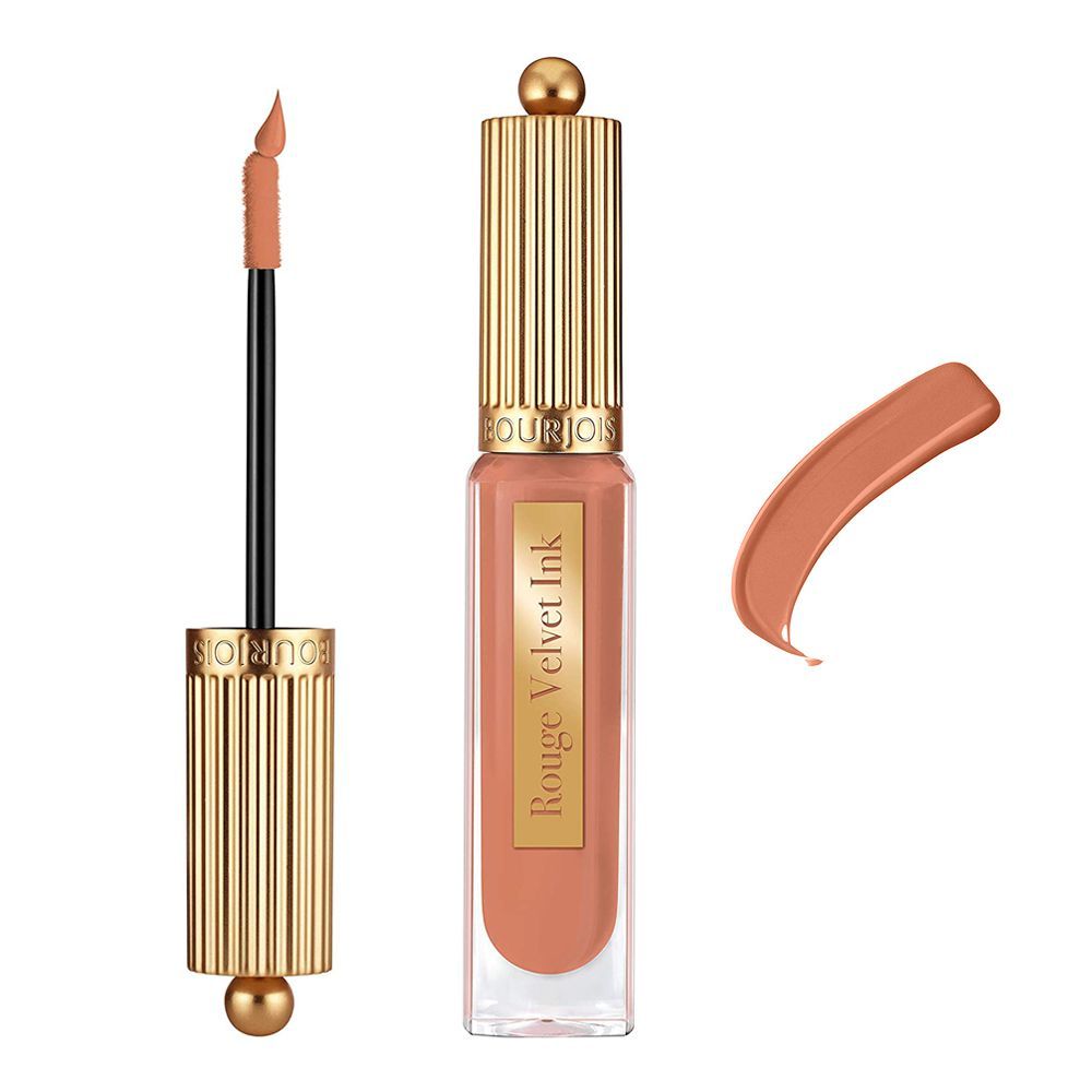 Bourjois Rouge Velvet Ink Liquid Lipstick, 01 Beige De Jour - Front View