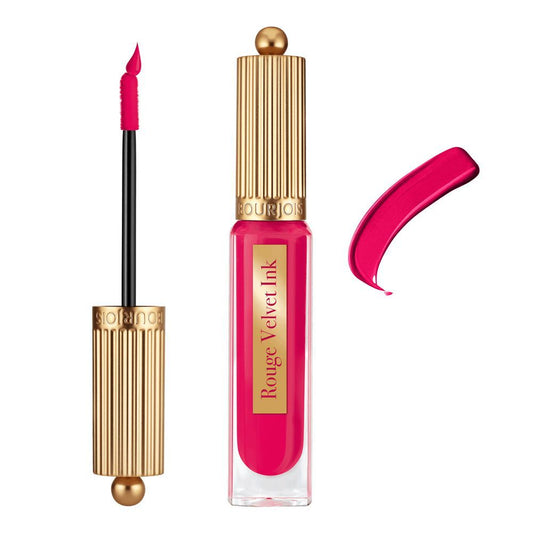 Bourjois Rouge Velvet Ink Liquid Lipstick, 07 Fushia Cha Cha - Front View