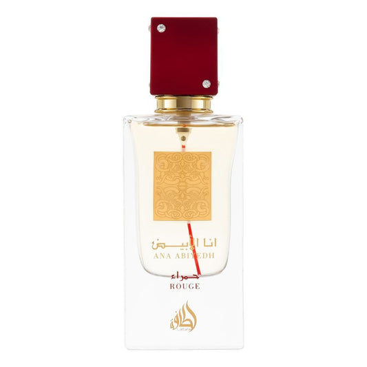 Lattafa Ana Abiyedh Rouge Eau De Parfum, Fragrance For Men & Women, 60ml - Front View
