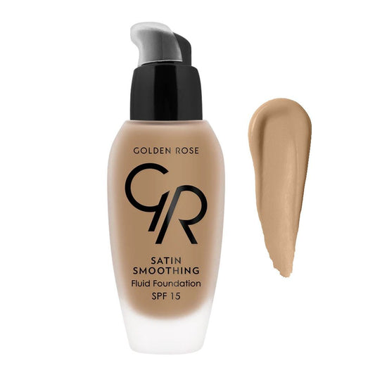 Golden Rose Satin Smoothing SPF 15 Fluid Foundation, 32 - Front View