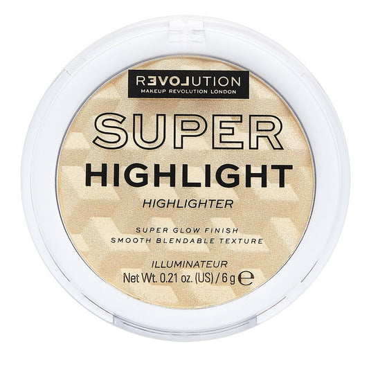 Makeup Revolution Relove Super Highlight Highlighter, Champagne - Front View