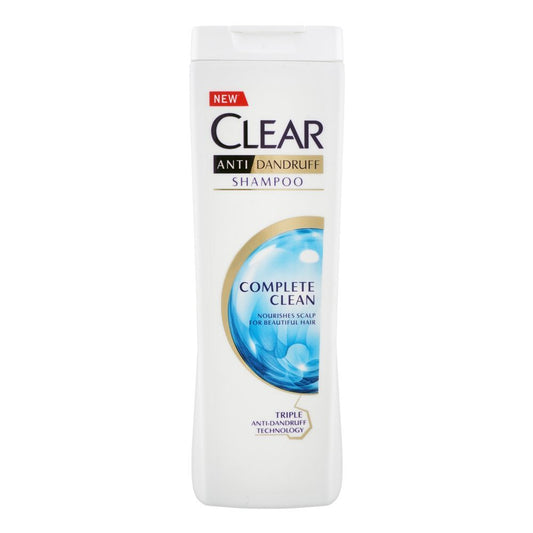 Clear Anti-Dandruff Complete Clean Shampoo, 380ml - Front View
