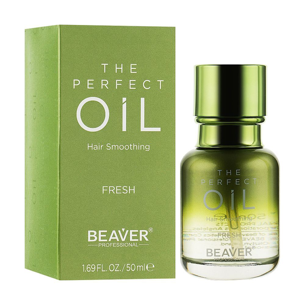 Beaver The Perfect Fresh Hair Smoothing Oil, 50ml - Front View