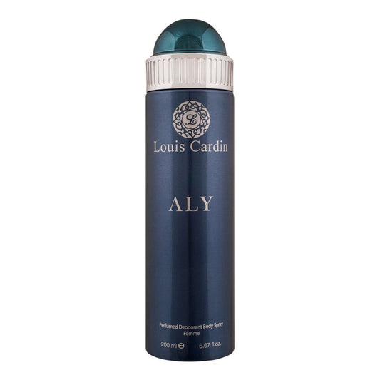 Louis Cardin ALY Femme Deo Spray, For Women, 200ml - Front View