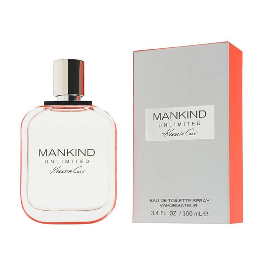 Kenneth Cole Mankind Unlimited Eau De Toilette Spray, For Men, 100ml - Front View