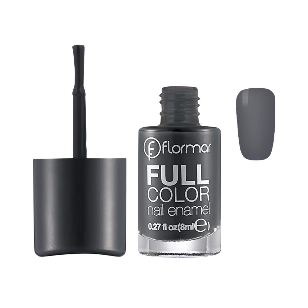 Flormar Full Color Nail Enamel, FC30 New Rock, 8ml - Front View