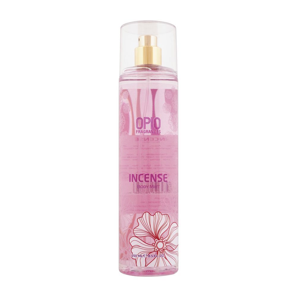 Opio Incense Body Mist, 250ml - Front View