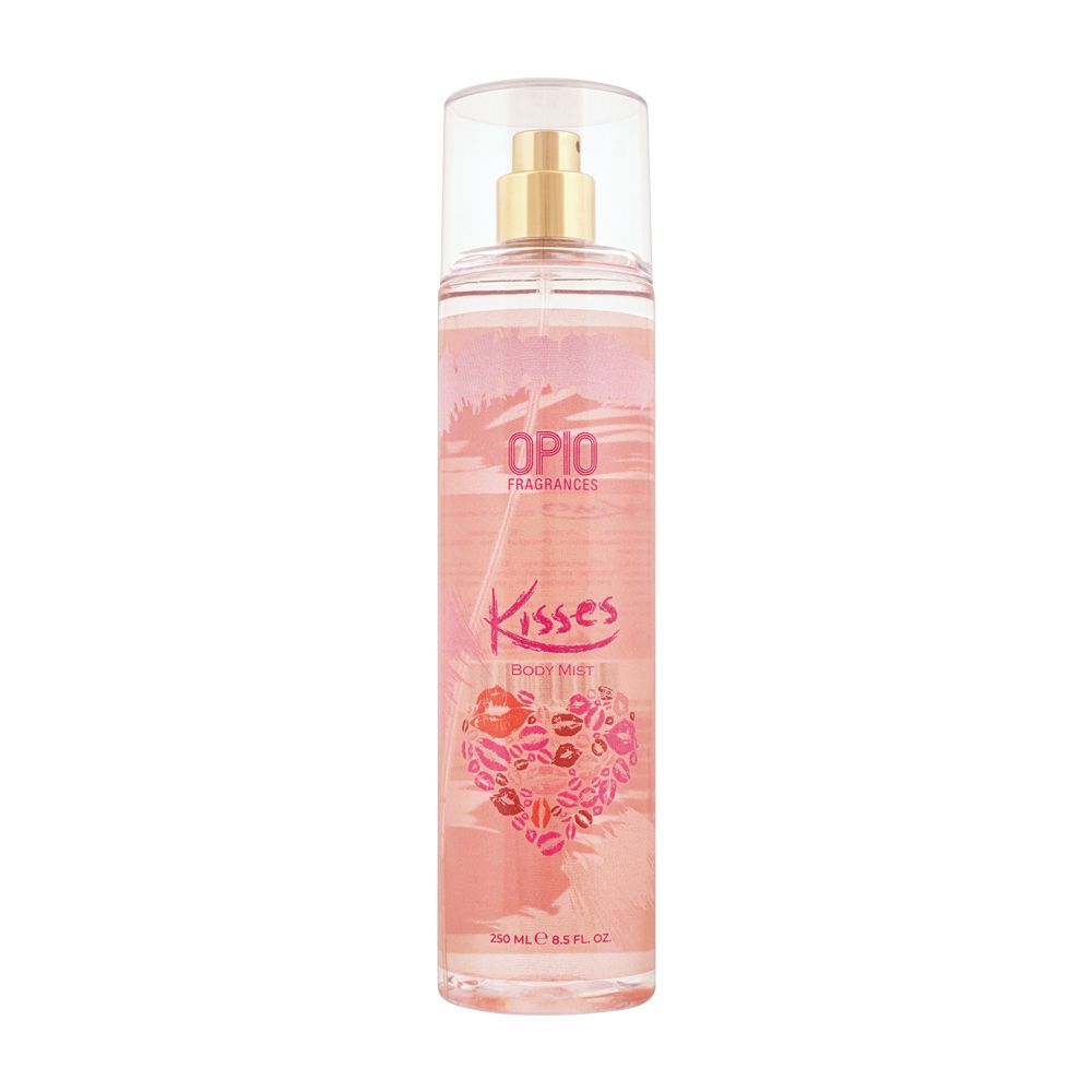 Opio Kisses Body Mist, 250ml - Front View