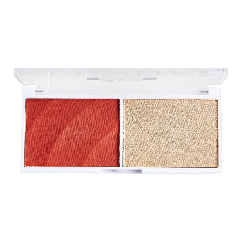 Makeup Revolution Blushed Duo Blush & Highlighter Daydream - Front View