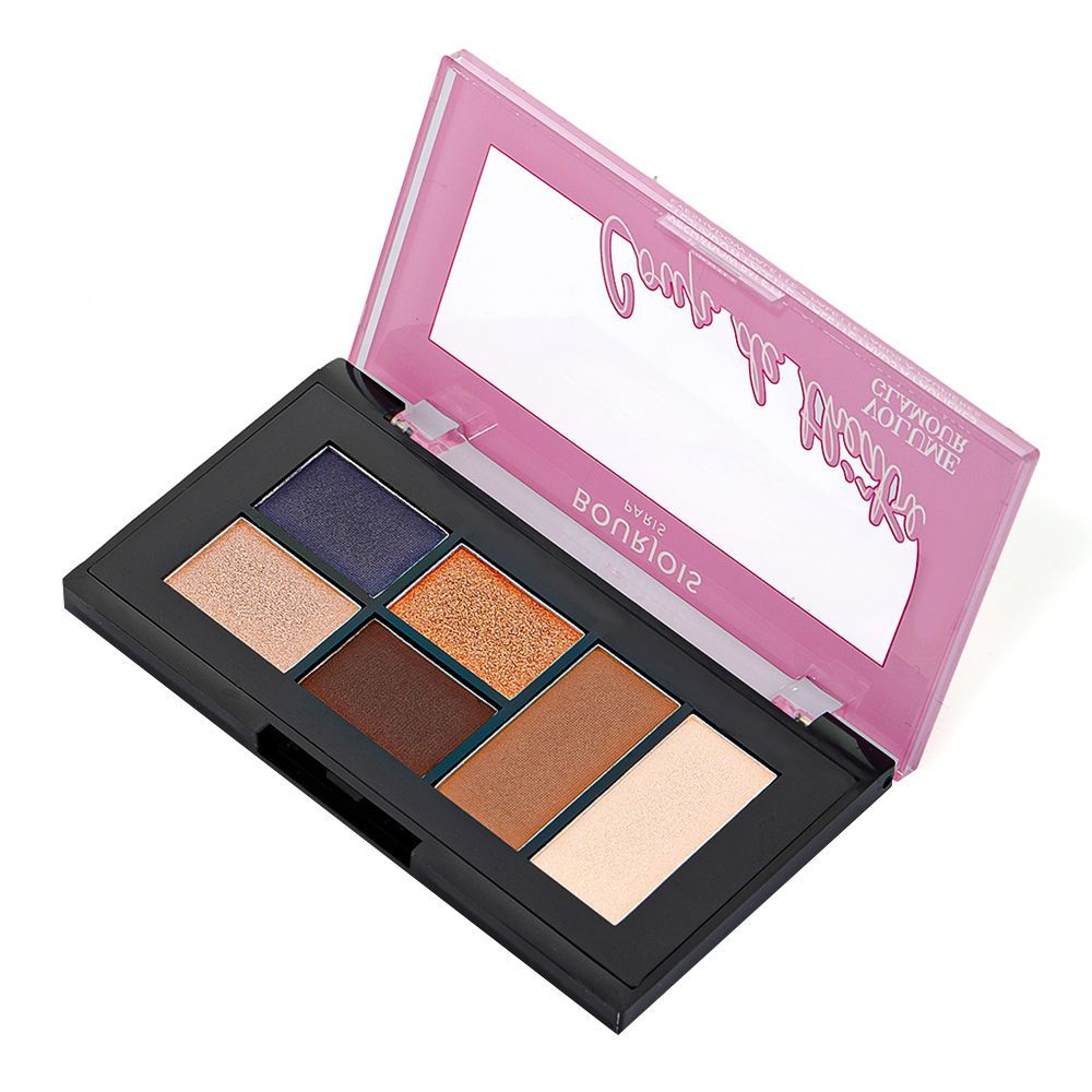 Bourjois Volume Glamour Eyeshadow Palette, 02 Cheeky Look - Front View