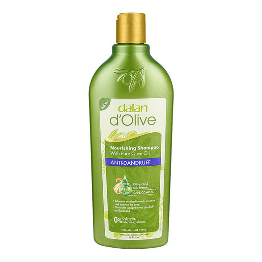 Dalan D'Olive Anti-Dandruff Olive Oil Nutrition Shampoo, 400ml - Front View