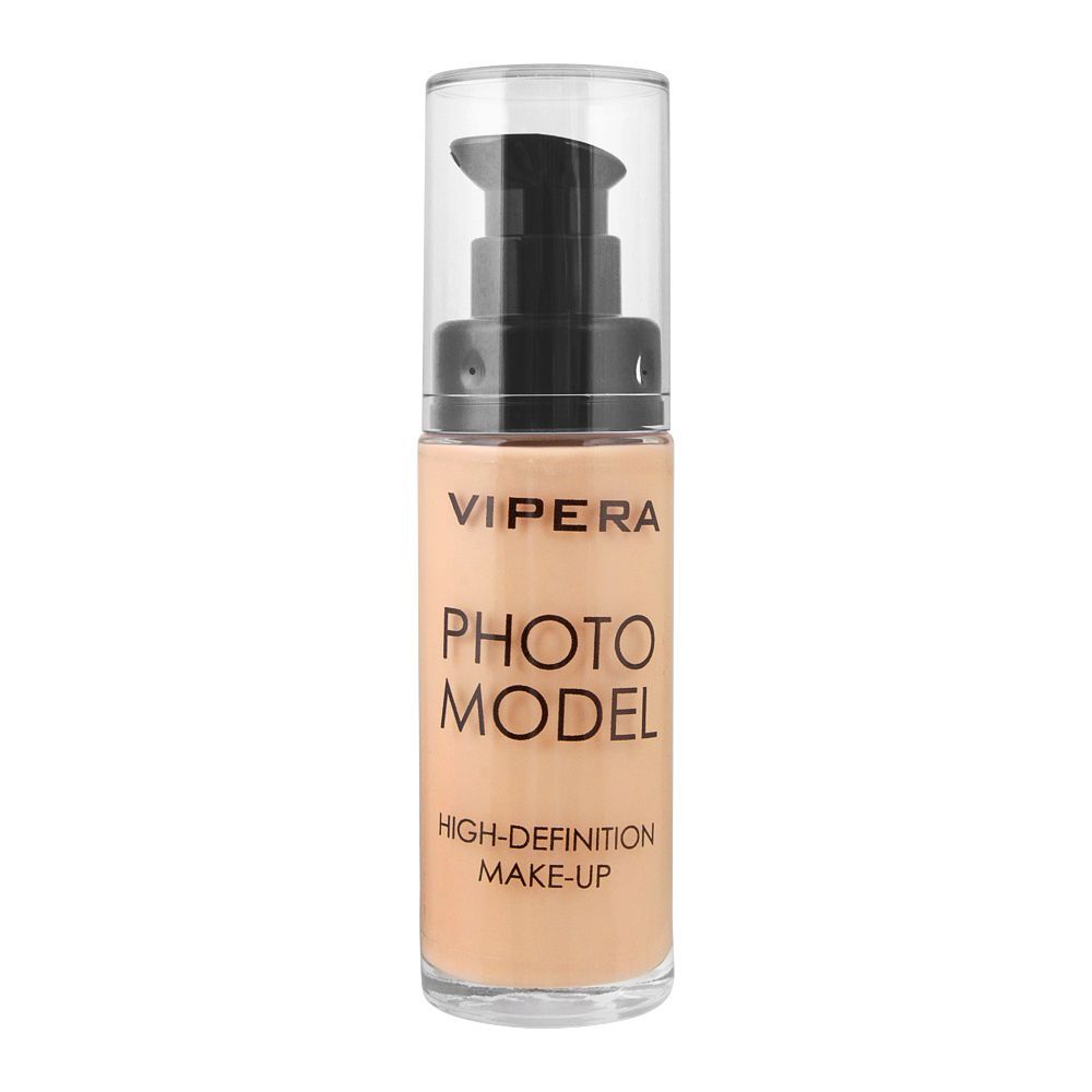 Vipera Photo Model High Definition Makeup Foundation, 17Q Bright Natasha - Front View