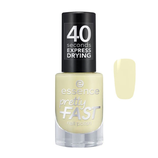 Essence Pretty Fast Nail Polish, 06 Yellow To Go - Front View