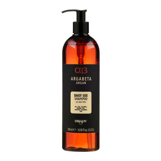 Dikson Argabeta Argan Daily Use Shampoo, All Hair Types, 500ml - Front View