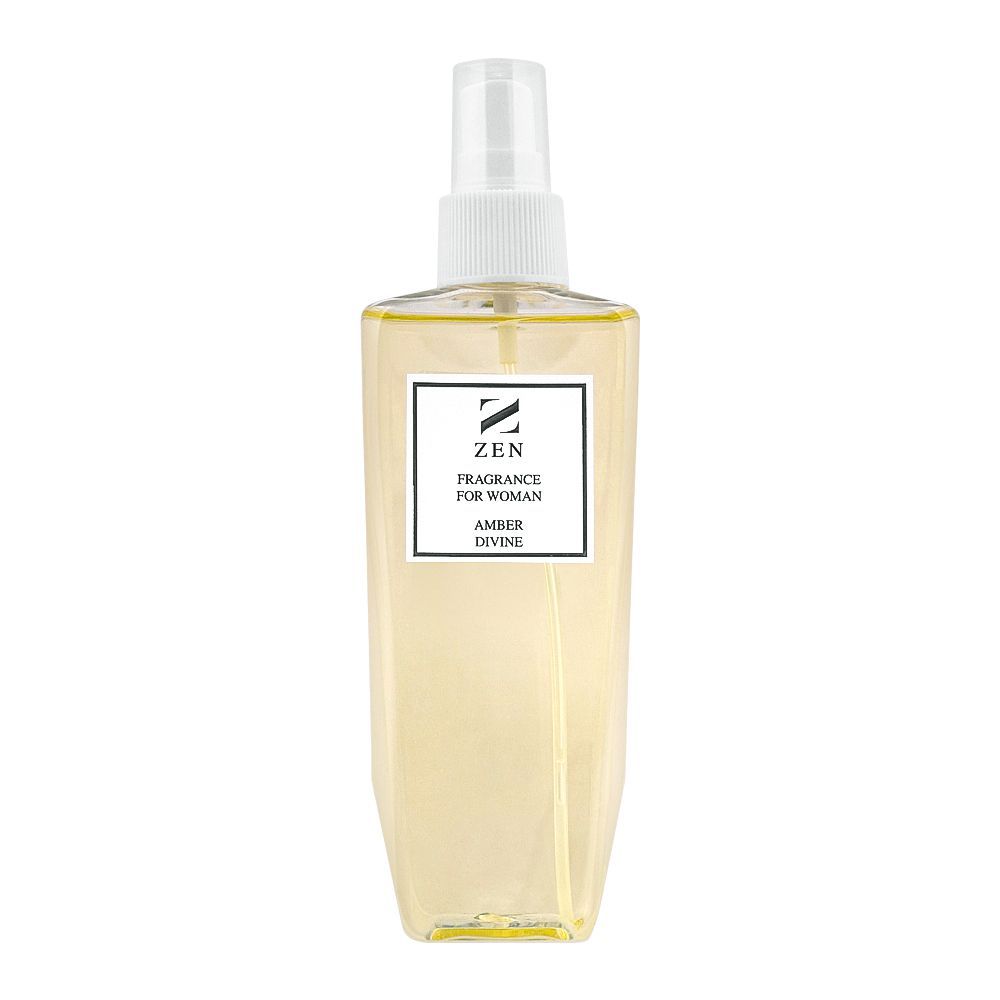 Zen Amber Divine Woman Fragrance Mist, 250ml - Front View