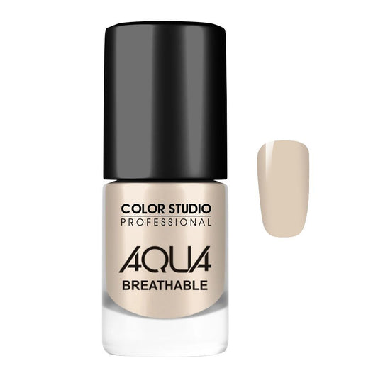 Color Studio Aqua Breathable Nail Polish, Hush 6ml - Front View