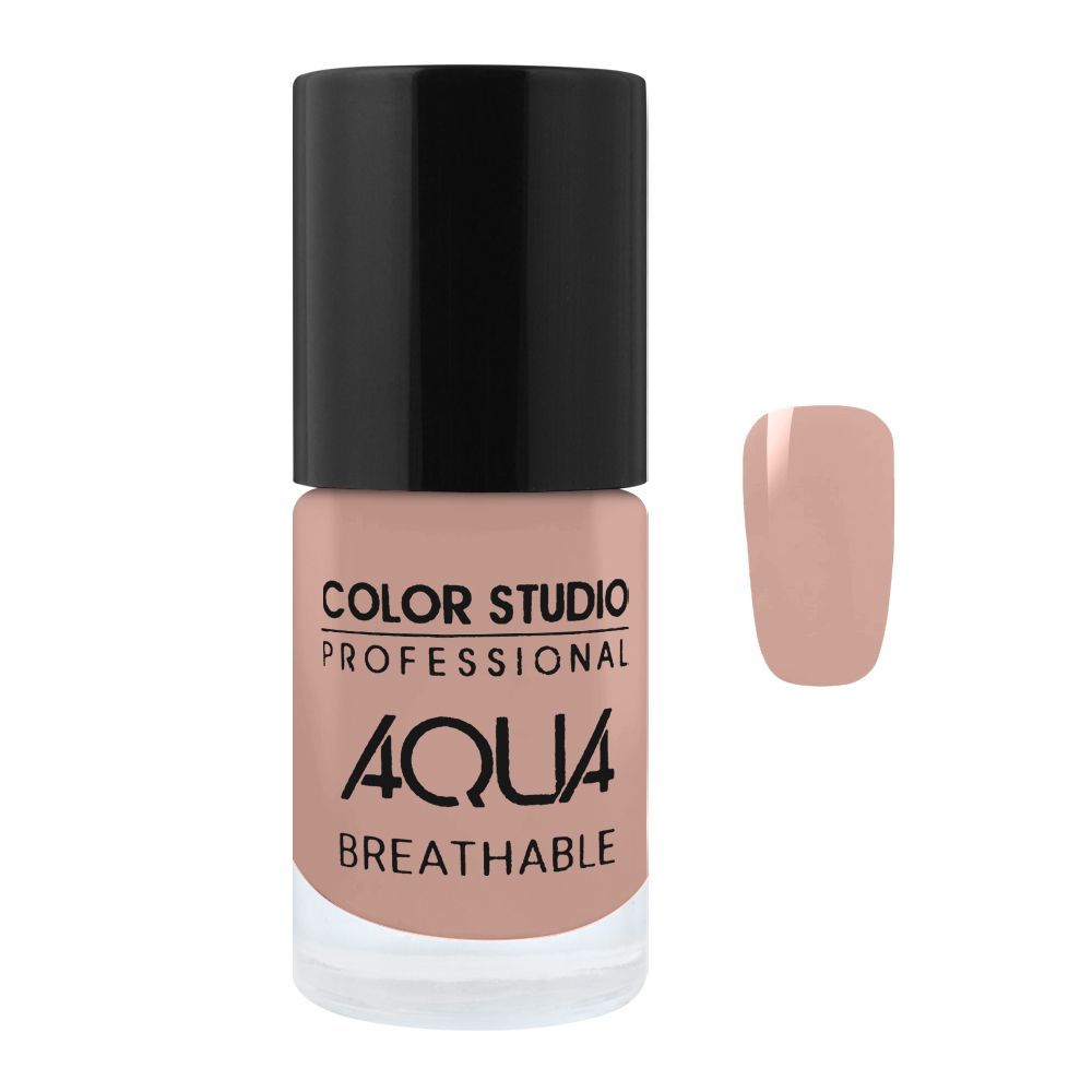 Color Studio Aqua Breathable Nail Polish, Twirl 6ml - Front View