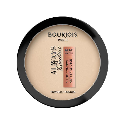 Bourjois Always Fabulous Matte Shine Control Powder, 108 Apricot Ivory - Front View