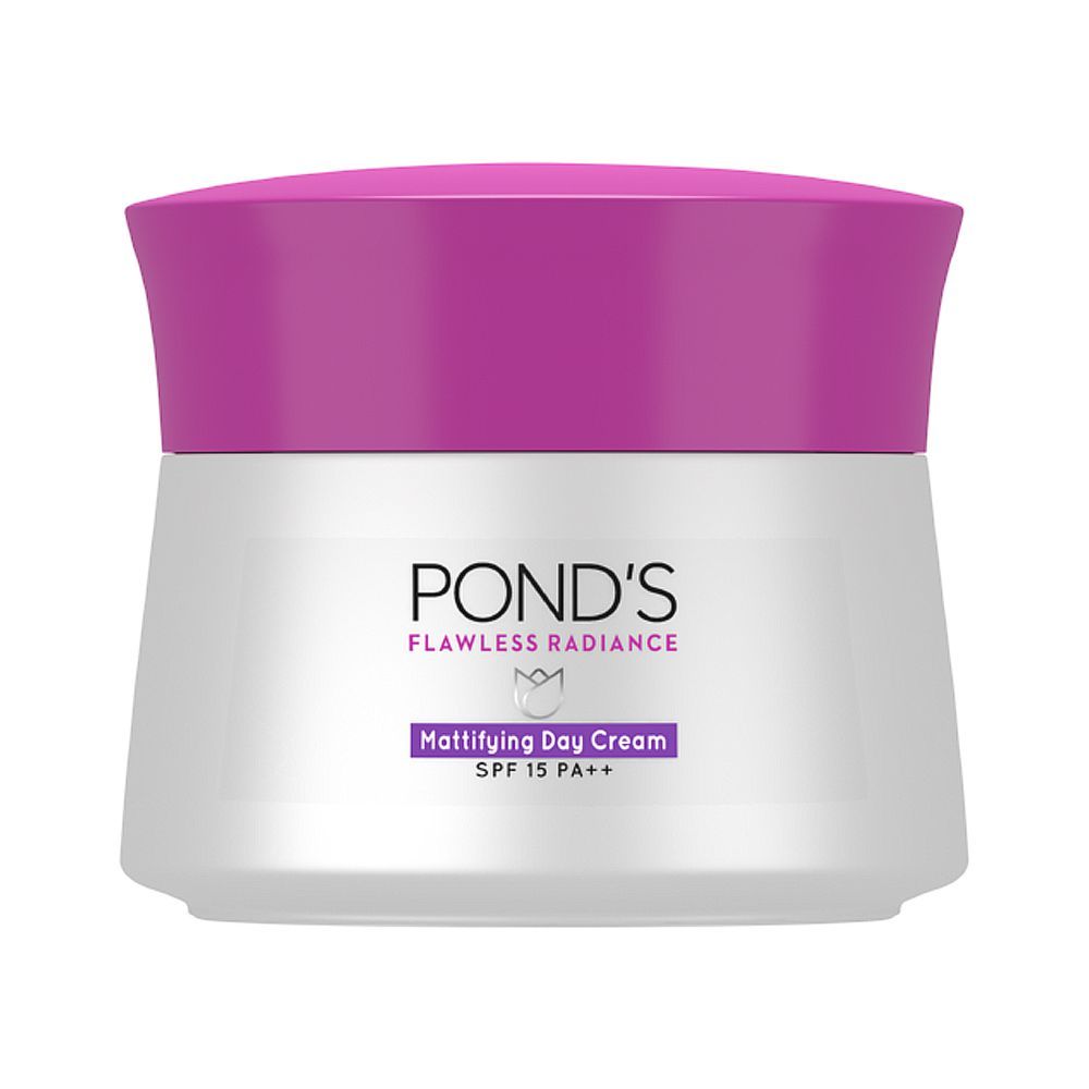 Pond's Flawless Radiance Even Tone Glow Mattifying Day Cream, SPA 15 PA++, 50g -  Front View