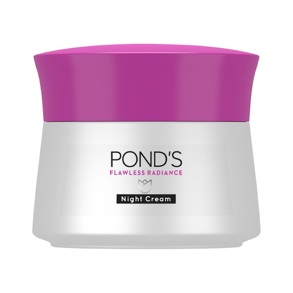 Pond's Flawless Radiance Even Tone Glow Night Cream, 50g -  Front View