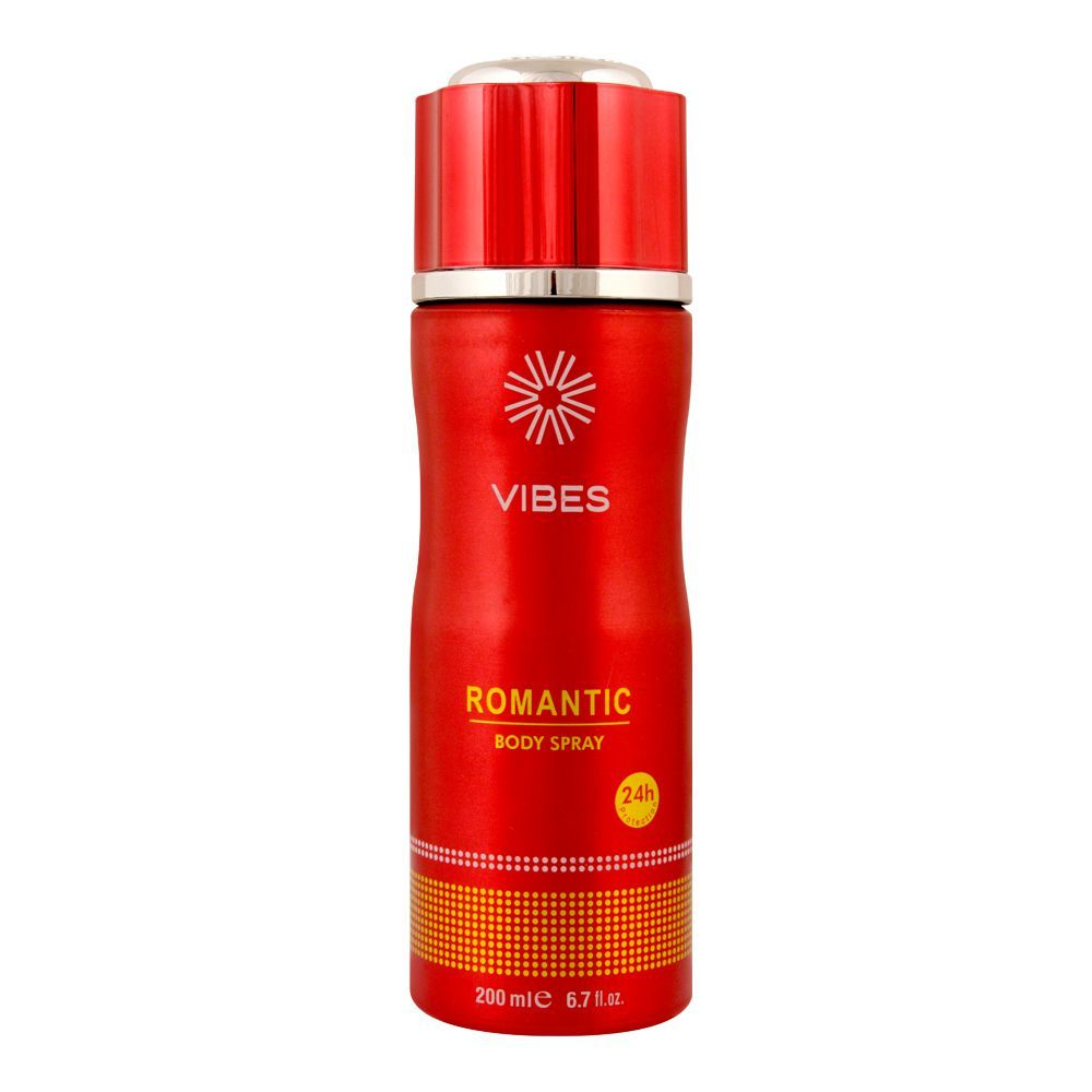 Hemani Vibes Romantic Body Spray, 200ml - Front View