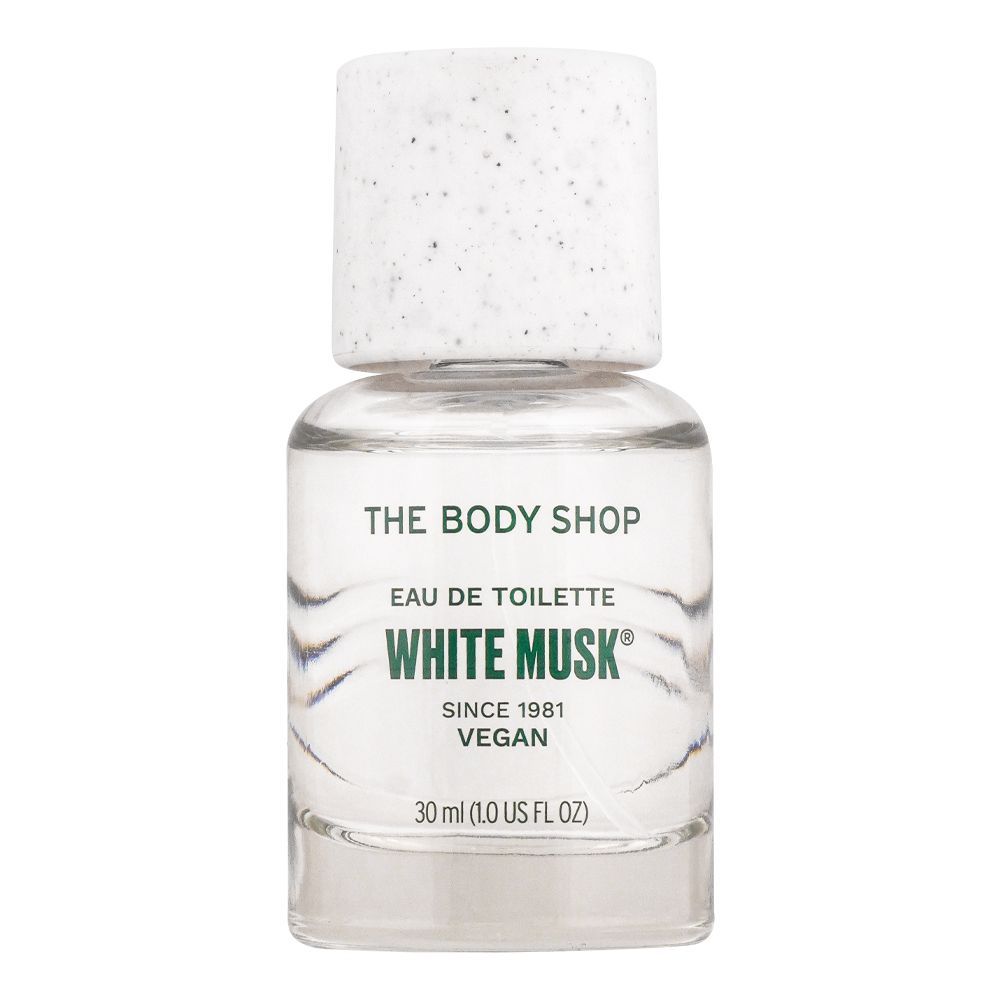 The Body Shop White Musk Vegan Eau De Toilette, For Women, 30ml - Front View