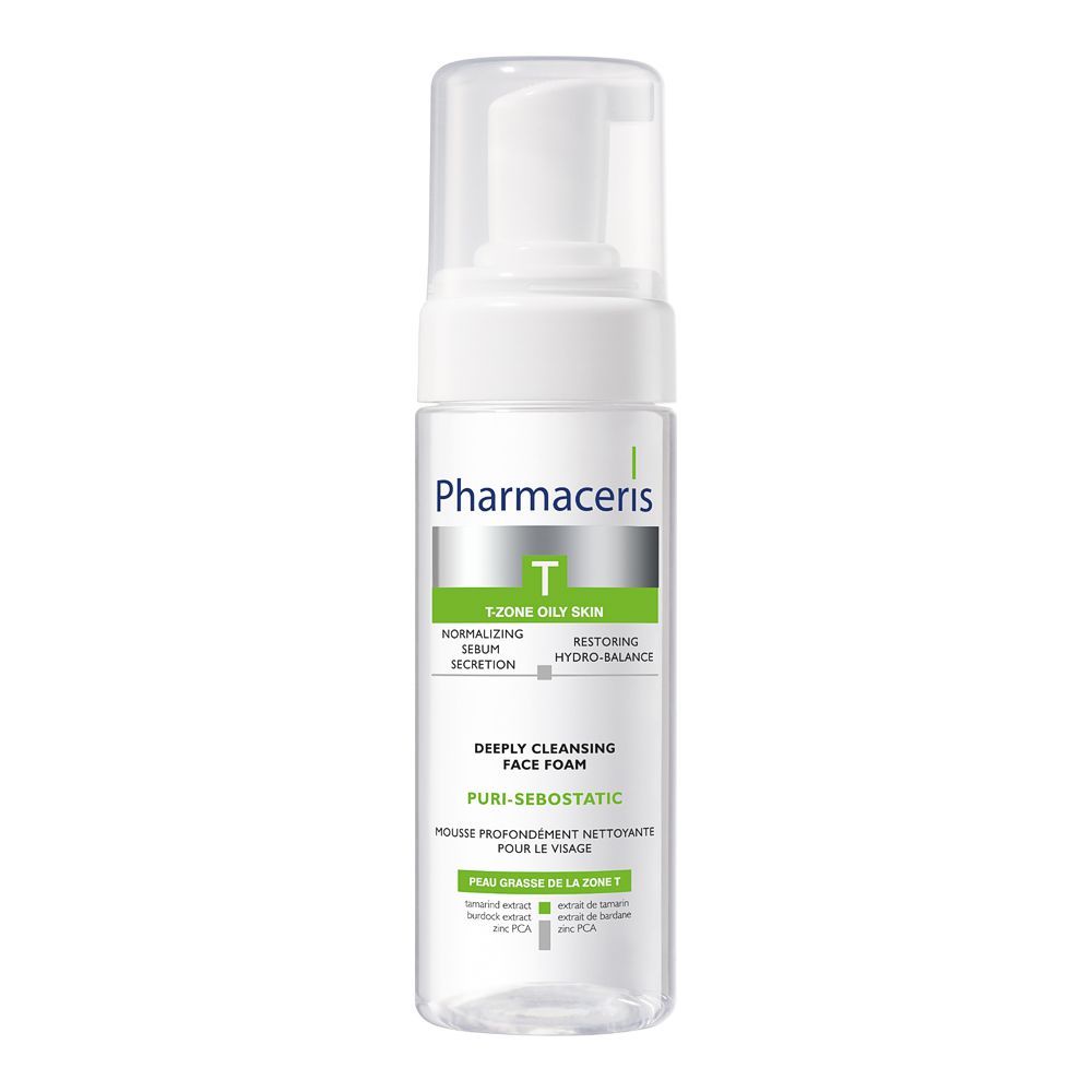 Pharmaceris Deeply Cleansing Face Foam, 150ml - Front View