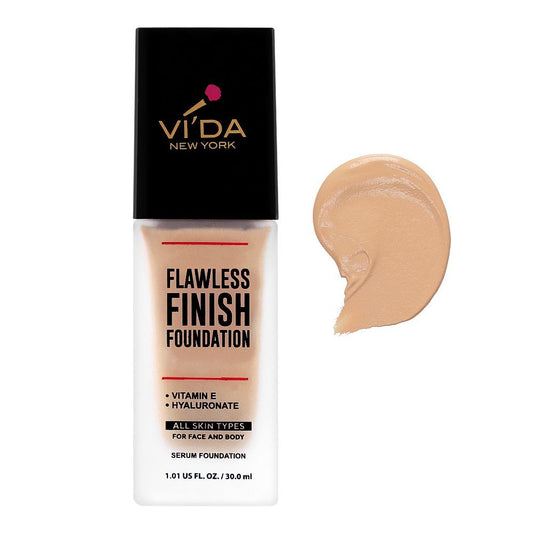Vi'da New York Flawless Finish Foundation, 301 Natural Beige - Front View
