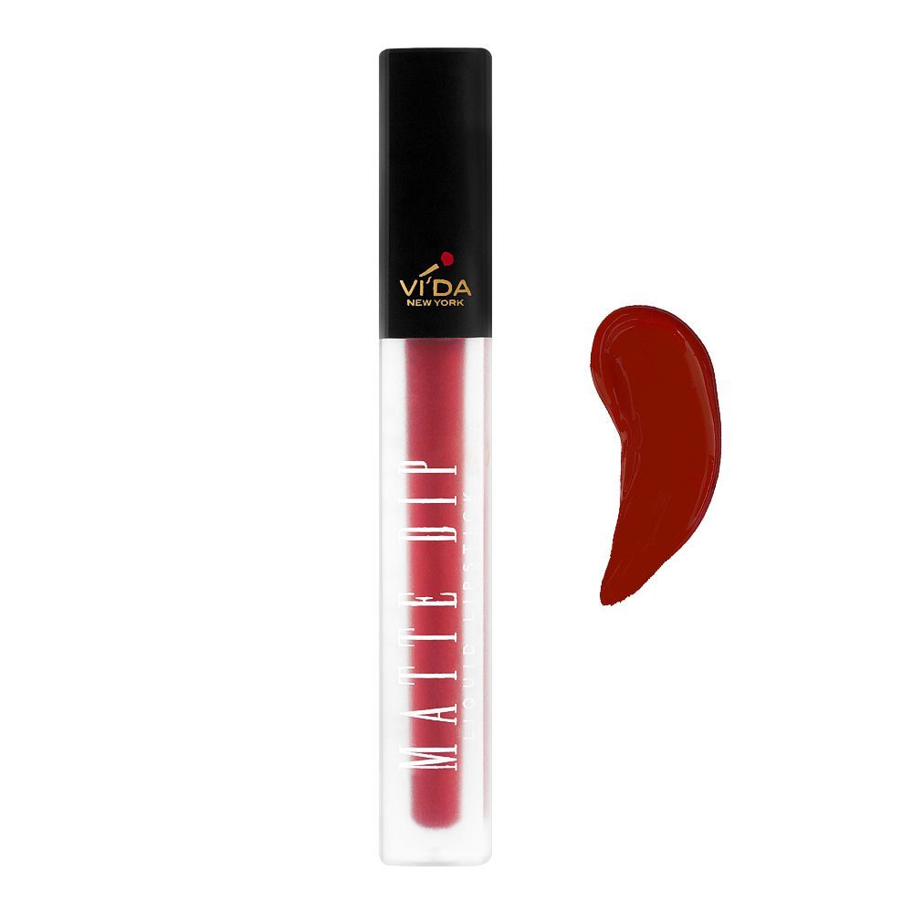 Vi'da New York Matte Dip Liquid Lipstick, 06 Love Sauce - Front View