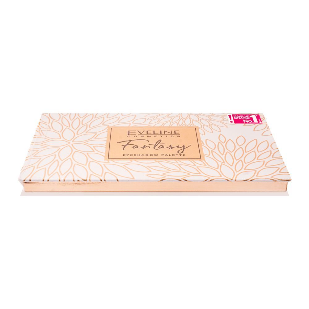 Eveline Fantasy Eyeshadow Palette, 10 Shades - Front View