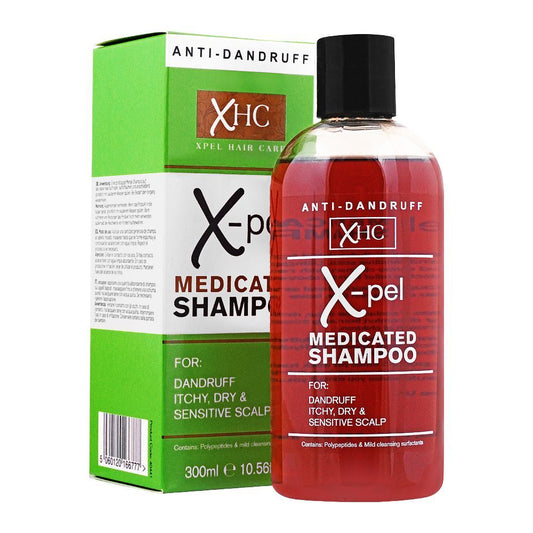 XHC X-Pel Medicated Shampoo, 300ml - Front View
