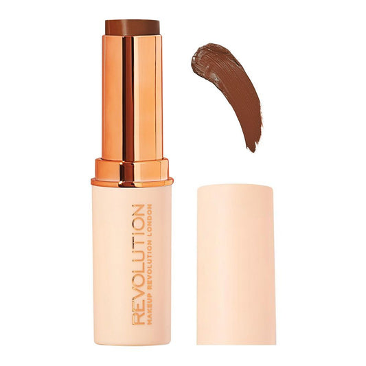 Makeup Revolution Fast Base Stick Foundation, F17 - Front View