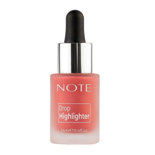 J. Note Drop Highlighter, 01 Pearl Rose - Front View