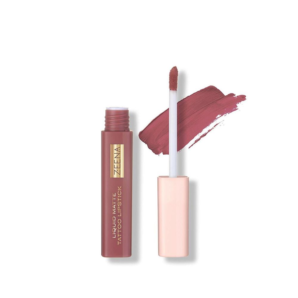 Zeena Liquid Matte Tattoo Lipstick 020 - Front View