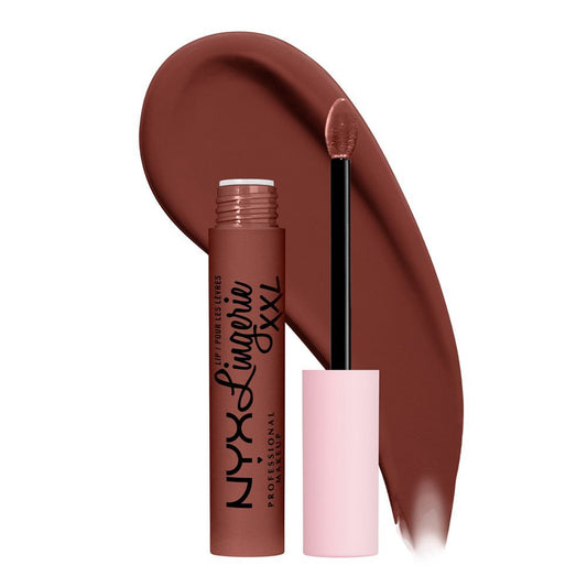 NYX Lip Lingerie XXL Matte Liquid Lipstick, 10, Low Cut - Front View
