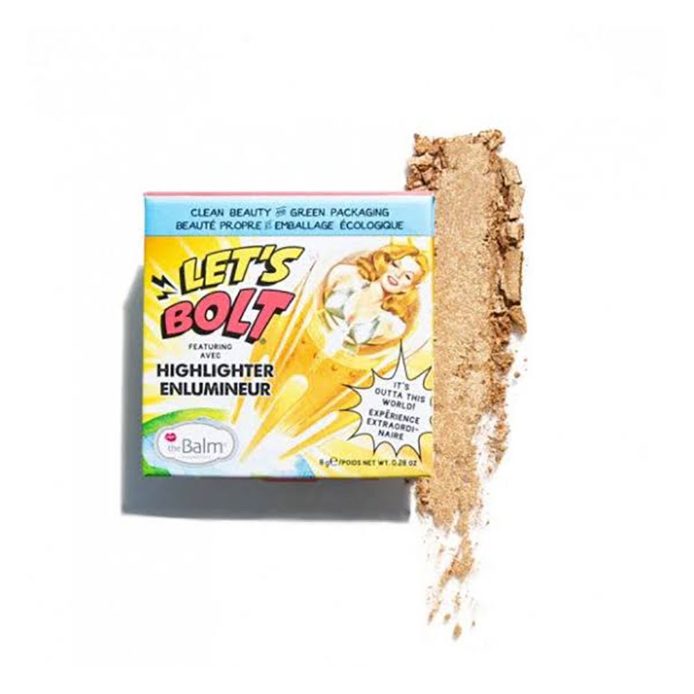 theBalm Let's Bolt Highlighter, Enlumineur, 8g - Front View