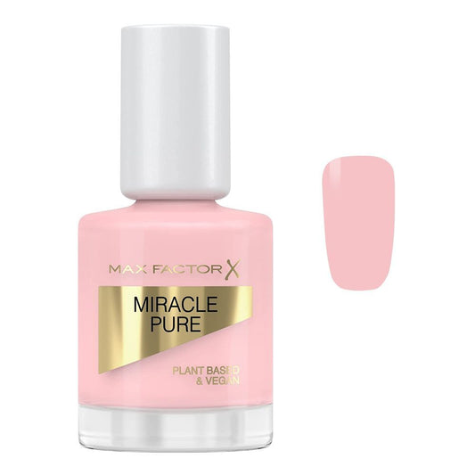 Max Factor Miracle Pure Plant Based & Vegan Nail Polish 12ml, 220, Cherry Blossom - Front View