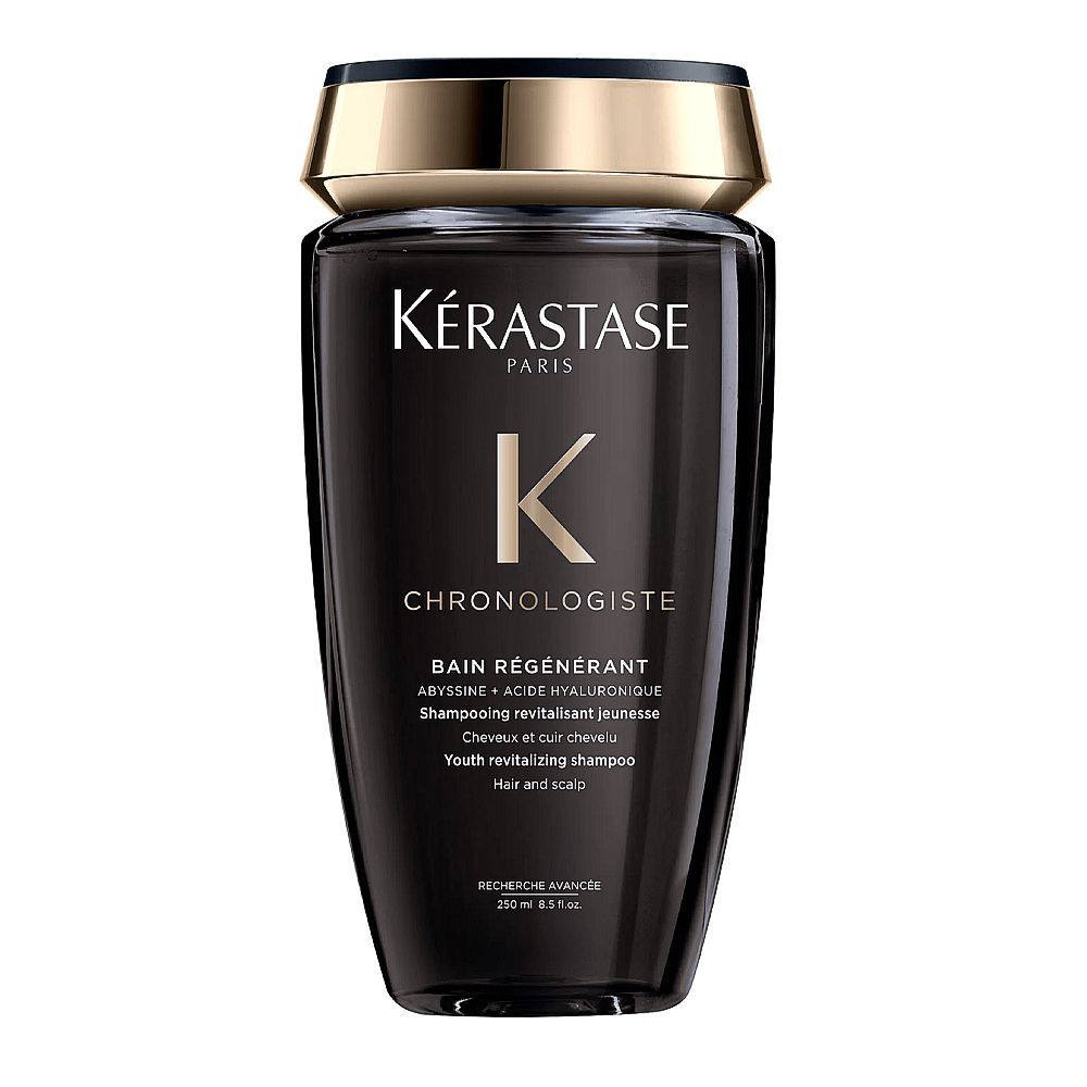 Kerastase Chronologiste Bain Regenerant Revitalizing Shampoo, For Hair And Scalp, 250ml - Front View