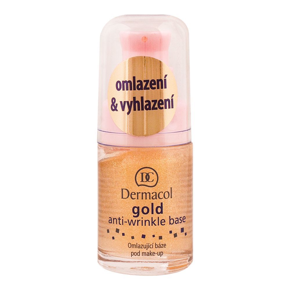 Dermacol Gold Anti-Wrinkle Base, 15ml - Front View