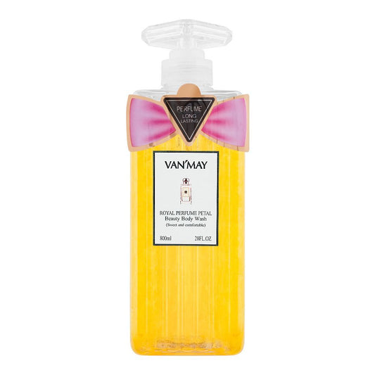 Van'May Royal Perfume Petal Sweet And Comfortable Body Wash, 800ml - Front View
