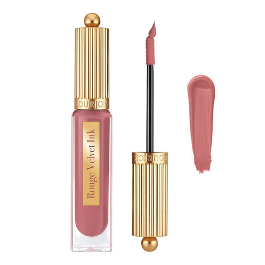 Bourjois Rouge Velvet Ink Liquid Lipstick, Pink Par-Tea, 23, 3.5ml - Front View