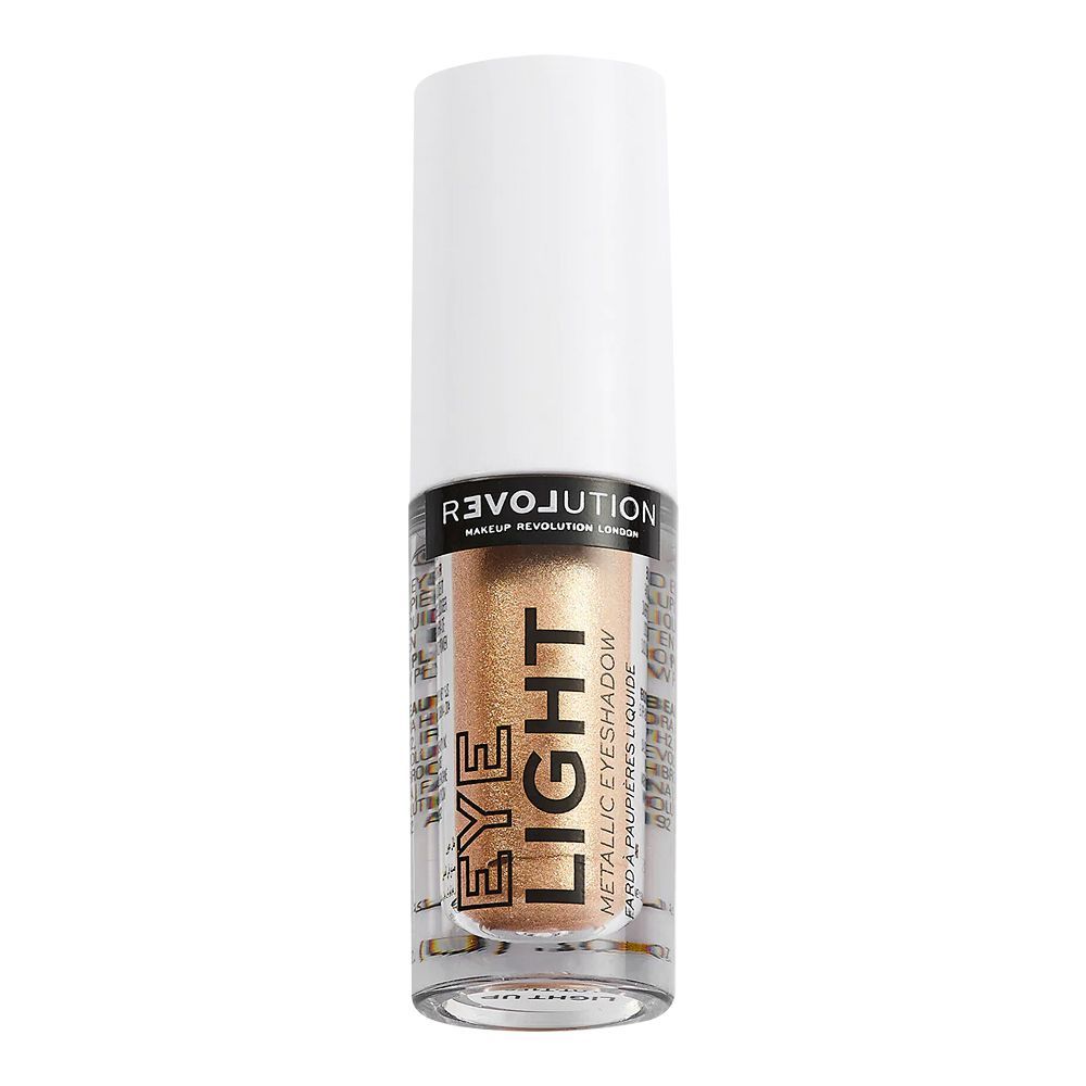 Makeup Revolution Relove Eye Light Metallic Eye Shadow, Light Up - Front View