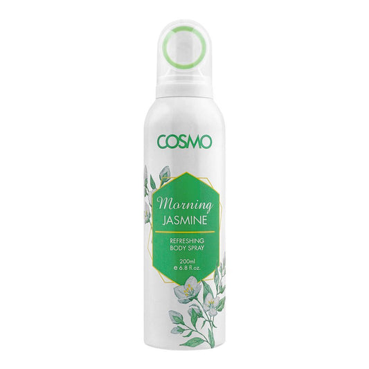 Cosmo Morning Jasmine Refreshing Body Spray, 200ml - Front View
