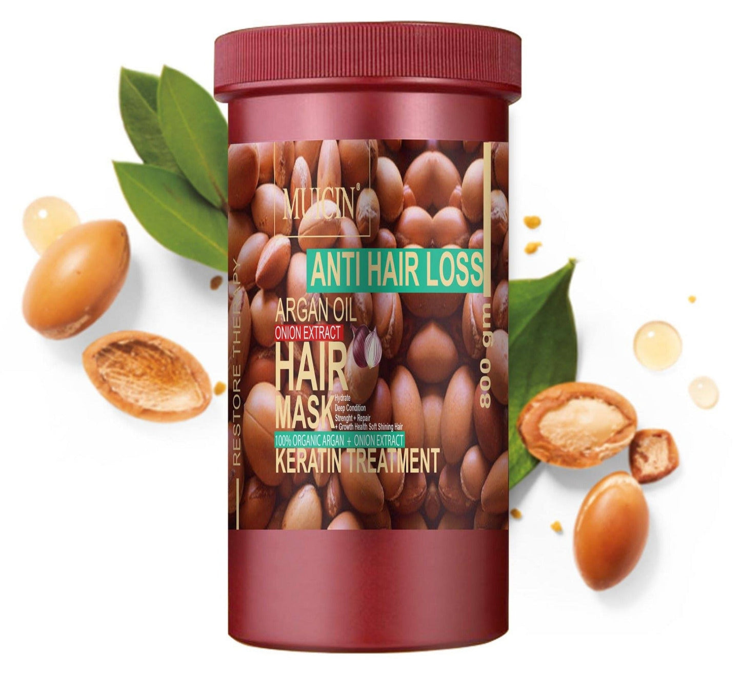 MUICIN - Onion Extract & Argan Oil Hair Mask - 800g - Front View