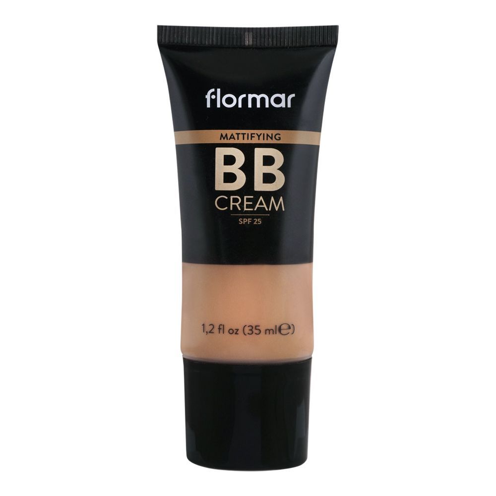 Flormar Mattifying BB Cream, SPF-25, Light/Medium, 04, 35ml -  Front View