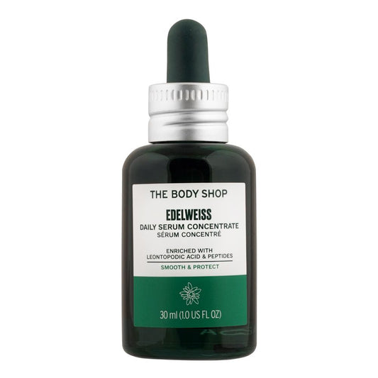 The Body Shop Edelweiss Daily Serum Concentrate, Smooth & Protect, 30ml - Front View