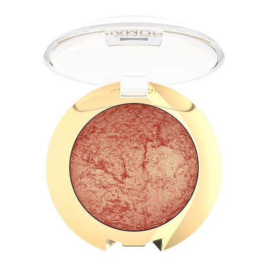 Golden Rose Diamond Breeze Shimmering Baked Eye Shadow, 03, Dazzle Copper - Front View