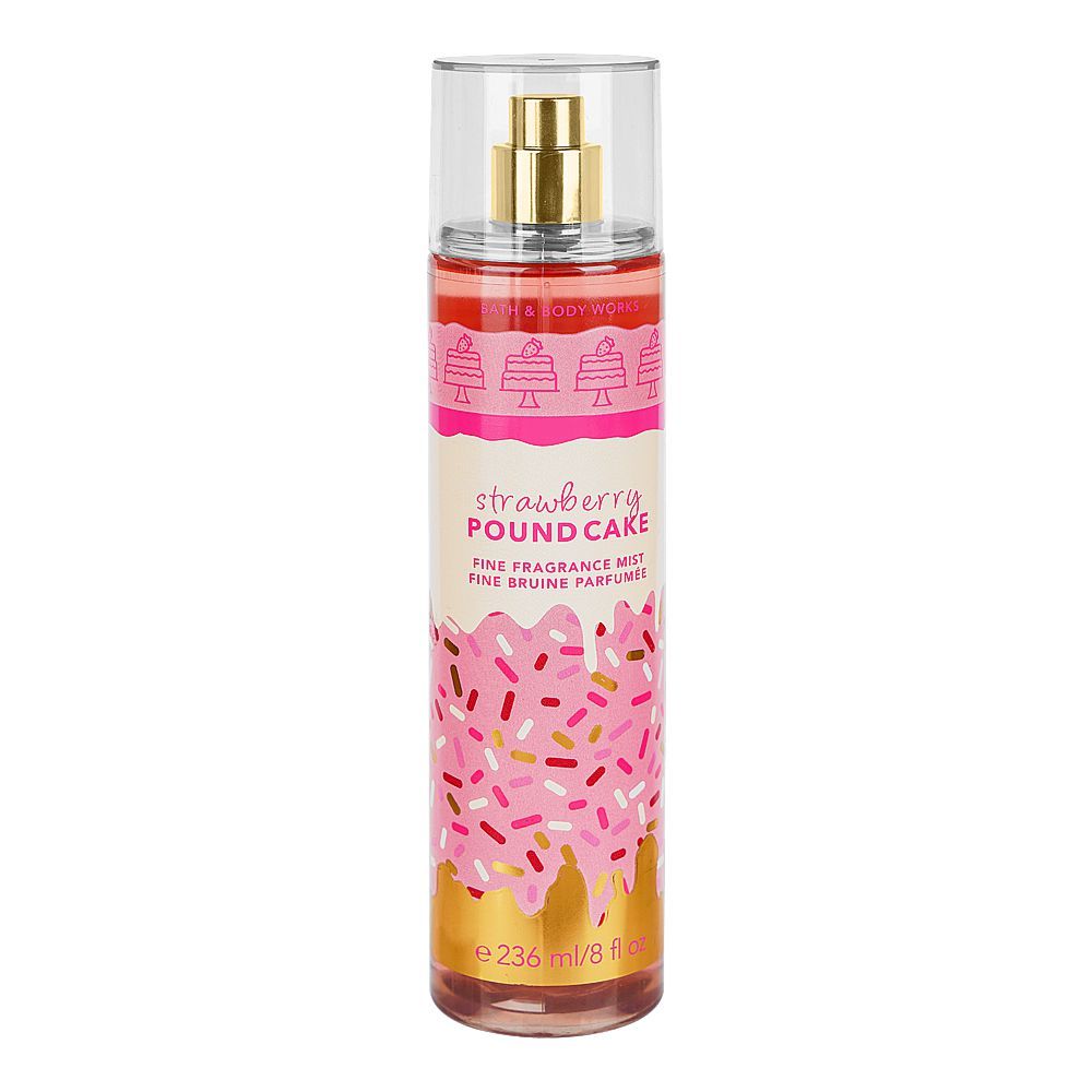 Buy Bath & Body Works Strawberry Pound Cake Mist – Sweet & Delicious ...